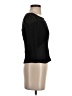 Three Dots Black 3/4 Sleeve Top Size S - photo 4