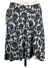 Lola Paisley Black Casual Skirt Size M - photo 1