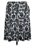 Lola Paisley Black Casual Skirt Size M - photo 2