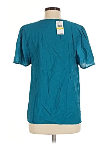 MICHAEL Michael Kors Short Sleeve Blouse (view 2)