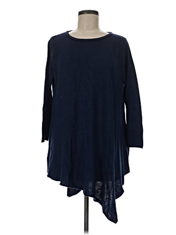 Joan Vass Pullover Sweater (view 1)