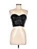 Charlotte Russe 100% Polyester Black Sleeveless Top Size M - photo 1