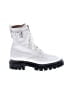 Stuart Weitzman White Ankle Boots Size 6 - photo 1