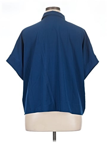 Universal Standard Short Sleeve Blouse (view 2)
