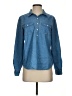 Gap Outlet 100% Cotton Blue Long Sleeve Button-Down Shirt Size S - photo 1