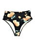 Cupshe Floral Black Swimsuit Bottoms Size M - photo 1