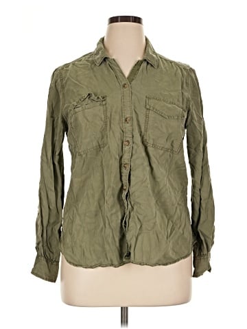 Abercrombie & Fitch Long Sleeve Button-Down Shirt (view 1)