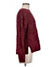 Weatherproof Tweed Burgundy Pullover Sweater Size M - photo 4
