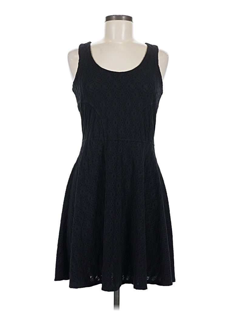 Pre-owned Athleta Casual Dress In Black
