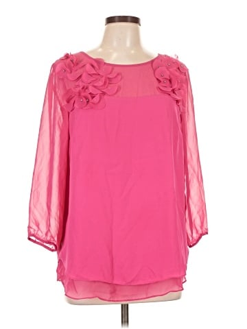 ECI 3/4 Sleeve Blouse (view 1)