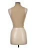 Zara Tan Sleeveless Top Size Med - Lg - photo 2