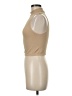 Zara Tan Sleeveless Top Size Med - Lg - photo 5