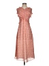 Lucy Paris 100% Polyester Paisley Orange Casual Dress Size XS - photo 1