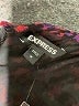 Express 100% Polyester Red Long Sleeve Blouse Size M - photo 7