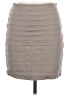 Express Solid Gray Casual Skirt Size 6 - photo 1