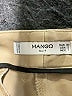Mango Solid Tan Khakis Size 2 - photo 7
