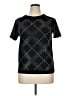 On Twelfth Argyle Black Short Sleeve T-Shirt Size XL - photo 1