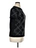 On Twelfth Argyle Black Short Sleeve T-Shirt Size XL - photo 4