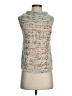 Pilcro Tweed Blue Sweater Vest Size S - photo 1