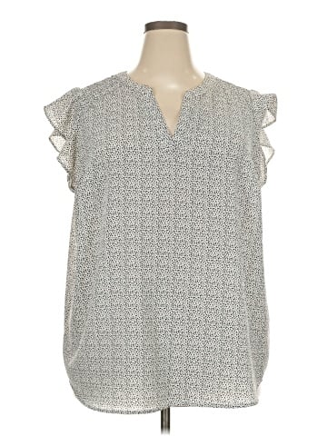 Adrianna Papell Sleeveless Blouse (view 1)