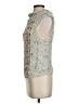 Pilcro Tweed Blue Sweater Vest Size S - photo 5