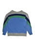 Hanna Andersson Color Block Gray Pullover Sweater Size 5 - photo 2