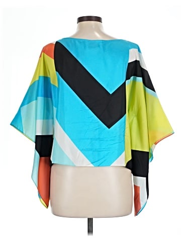 Per Se By Carlisle 3/4 Sleeve Silk Top (view 2)