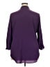 Jaclyn Smith 100% Polyester Purple 3/4 Sleeve Blouse Size XXL - photo 2