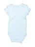 Hb 100% Cotton Solid Blue Short Sleeve Onesie Size 3-6 mo - photo 1