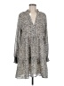 Elan Animal Print Gray Casual Dress Size M - photo 1