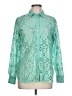 J.Crew Teal Long Sleeve Blouse Size 12 - photo 1