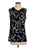 Ellen Tracy Black Sleeveless Blouse Size S - photo 1