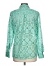 J.Crew Teal Long Sleeve Blouse Size 12 - photo 2