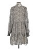 Elan Animal Print Gray Casual Dress Size M - photo 2