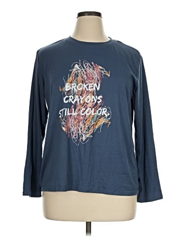 Shein Long Sleeve T-Shirt (view 1)
