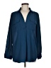 Ann Taylor 100% Polyester Blue Long Sleeve Blouse Size M - photo 1