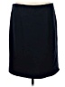 Ann Taylor LOFT Solid Black Formal Skirt Size L - photo 2