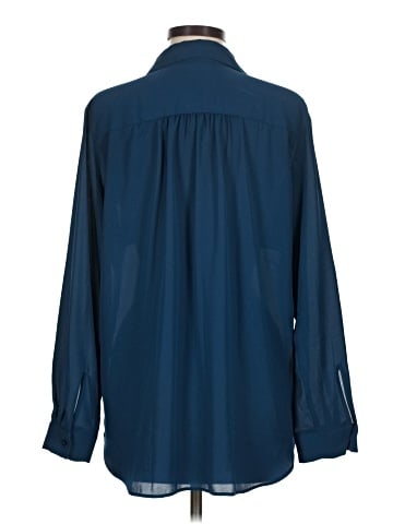 Ann Taylor Long Sleeve Blouse (view 2)