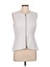 BCBGMAXAZRIA Ivory Sleeveless Blouse Size L - photo 1