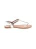 Olivia Miller Silver Sandals Size 7 - photo 1