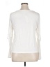 Francesca's Ivory Long Sleeve Top Size XL - photo 2