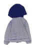 Carter's 100% Cotton Stripes Blue Zip Up Hoodie 18-24 MO / 24 MO - photo 2