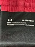 Under Armour Color Block Red Athletic Shorts Size XS - photo 3