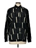 Alia 100% Polyester Black Long Sleeve Blouse Size 12 - photo 1