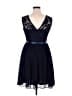 Assorted Brands Solid Blue Cocktail Dress Size XL - photo 2
