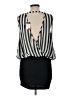 rue21 100% Polyester Stripes Black Casual Dress Size L - photo 2