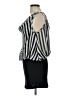 rue21 100% Polyester Stripes Black Casual Dress Size L - photo 5
