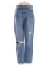 Reformation Hearts Blue Jeans Size 26 waist - photo 1