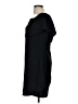 Charles Henry Solid Black Cocktail Dress Size M - photo 5