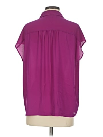 Ann Taylor LOFT Short Sleeve Blouse (view 2)